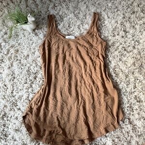 Sleeveless Carly Jean Los Angeles Scoop comfortable basic wear cute Neck Tank —